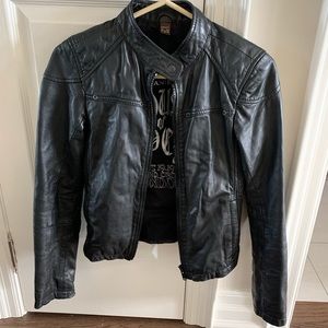 Danier Jackets & Coats - Danier XXS Moto Leather Jacket Danier Jackets & Coats - Danier XXS Moto Leather Jacket